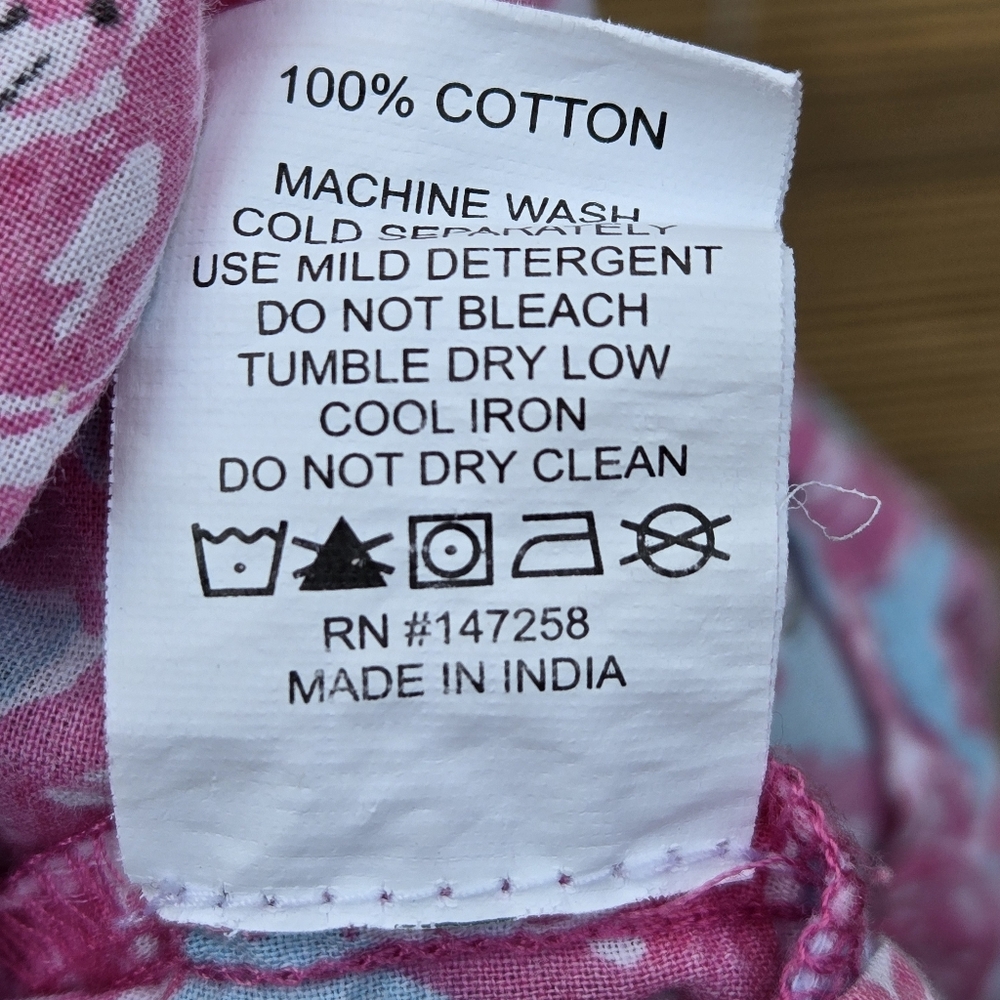 Let's Flamingle Dress By Simply Southern Cotton Small - Picture 8 of 10